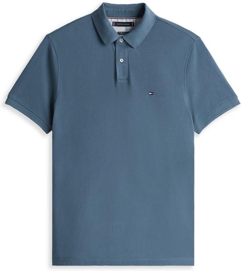 Tommy Hilfiger Poloshirt 1985 REGULAR POLO met contraststrepen en knoopsluiting - Foto 3