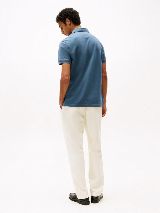 Tommy Hilfiger Poloshirt 1985 REGULAR POLO met contraststrepen en knoopsluiting - Foto 20