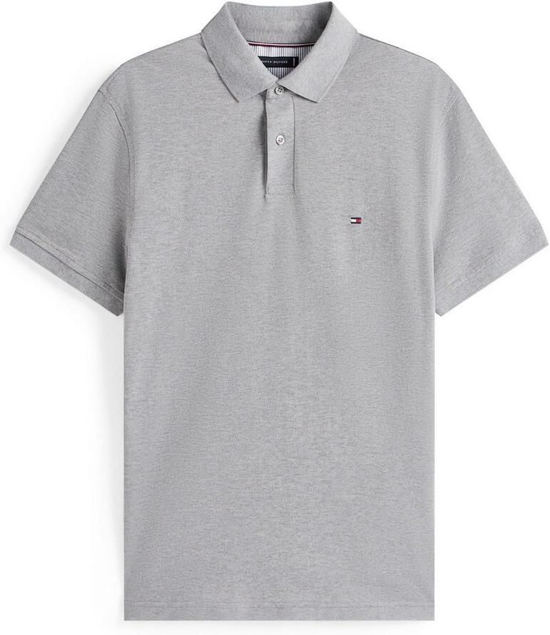 Tommy Hilfiger Poloshirt 1985 REGULAR POLO met contraststrepen en knoopsluiting - Foto 2