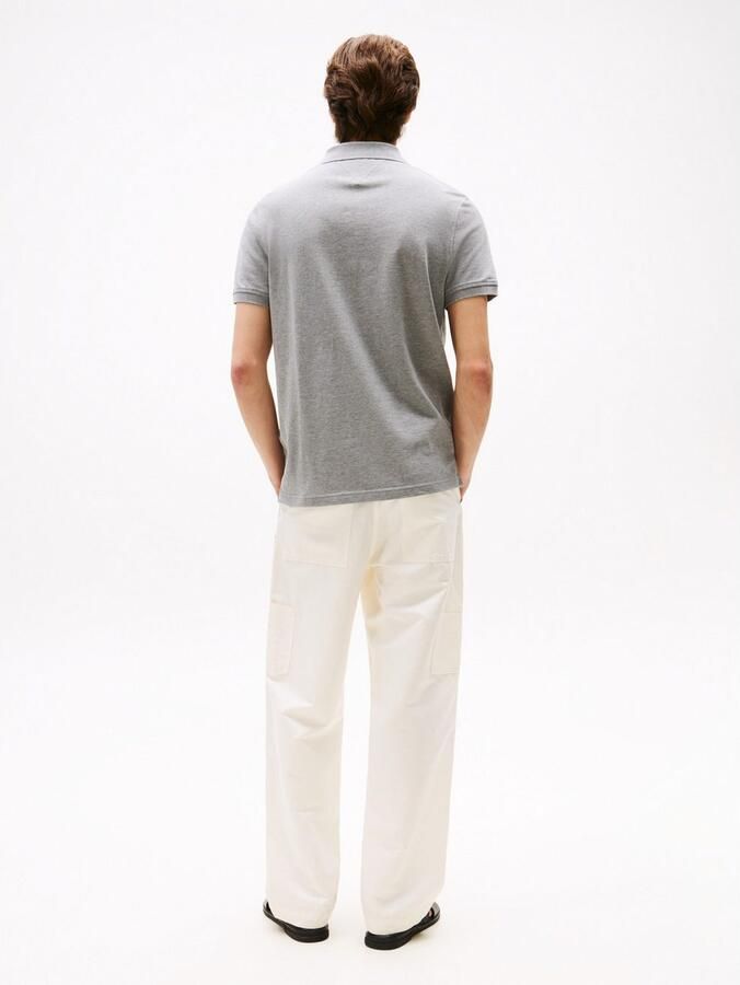 Tommy Hilfiger Poloshirt 1985 REGULAR POLO met contraststrepen en knoopsluiting - Foto 19