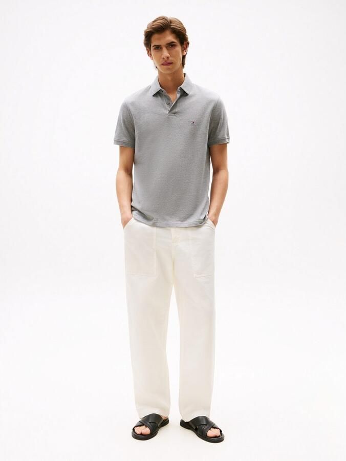 Tommy Hilfiger Poloshirt 1985 REGULAR POLO met contraststrepen en knoopsluiting - Foto 20