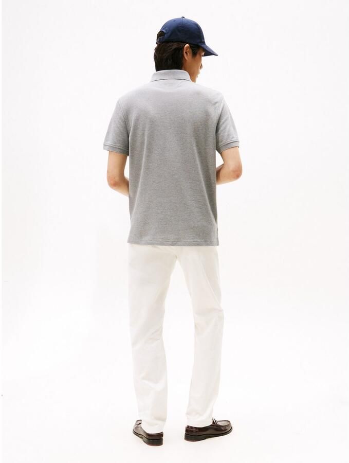 Tommy Hilfiger Poloshirt 1985 REGULAR POLO met contraststrepen en knoopsluiting - Foto 8