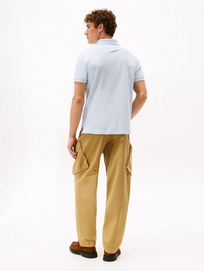 Tommy Hilfiger Poloshirt 1985 REGULAR POLO met contraststrepen en knoopsluiting - Foto 11