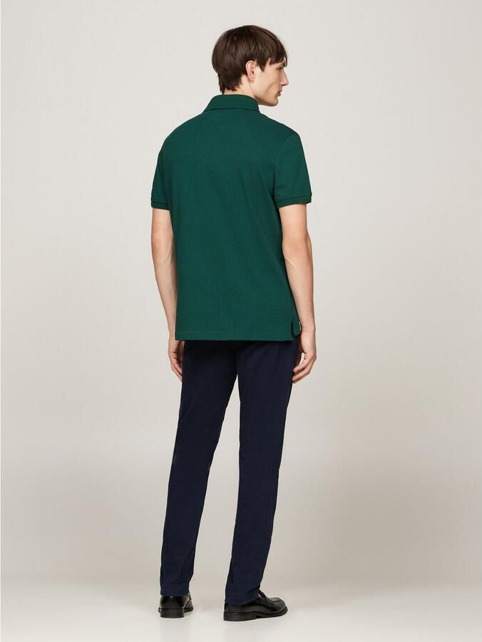 Tommy Hilfiger Poloshirt 1985 REGULAR POLO met contraststrepen en knoopsluiting - Foto 8