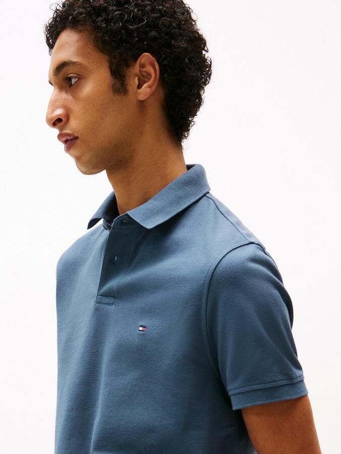 Tommy Hilfiger Poloshirt 1985 REGULAR POLO met contraststrepen en knoopsluiting - Foto 20