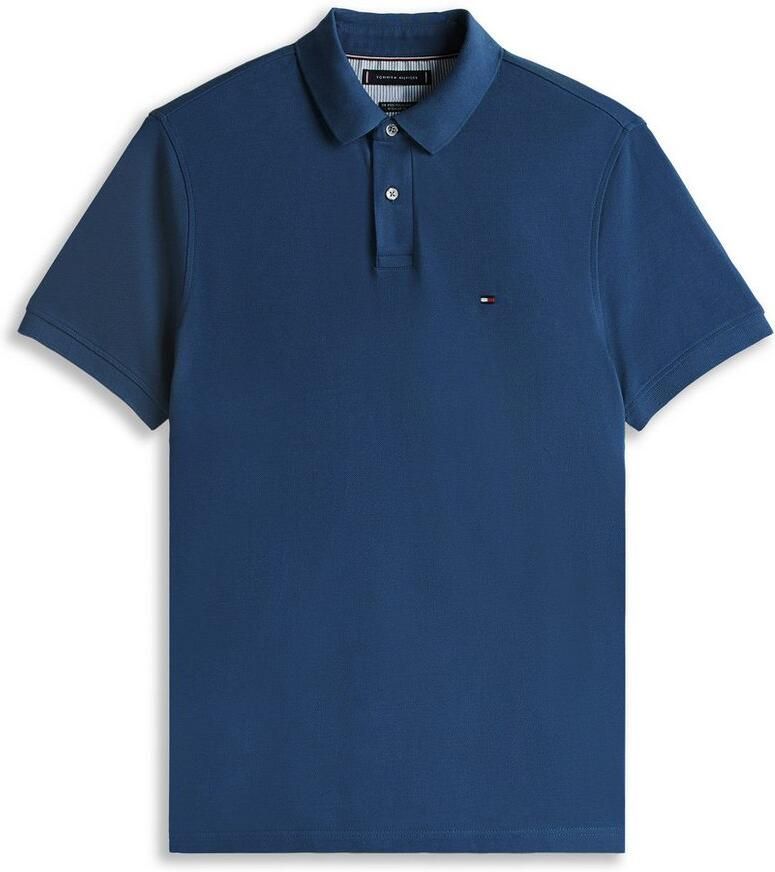 Tommy Hilfiger Poloshirt 1985 REGULAR POLO met contraststrepen en knoopsluiting - Foto 3