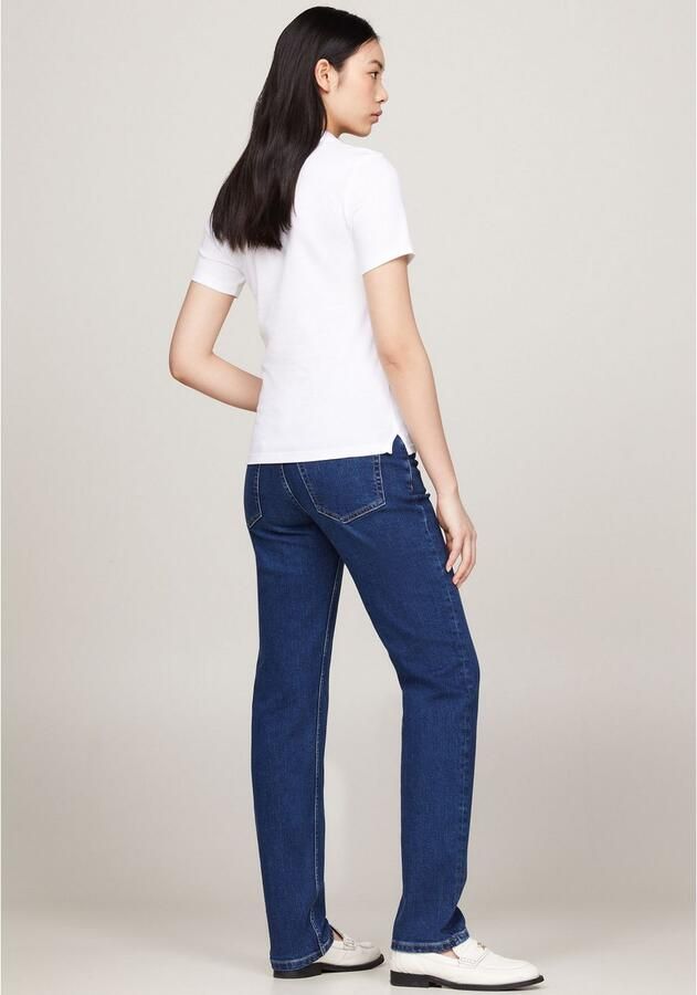 Tommy Hilfiger Slim fit poloshirt met logostitching model '1985' - Foto 2