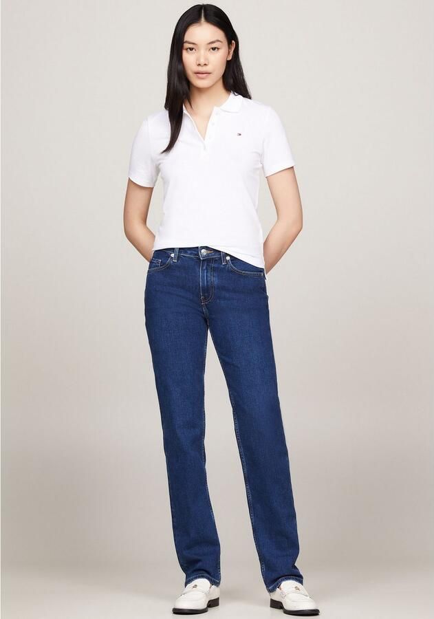 Tommy Hilfiger Slim fit poloshirt met logostitching model '1985' - Foto 3