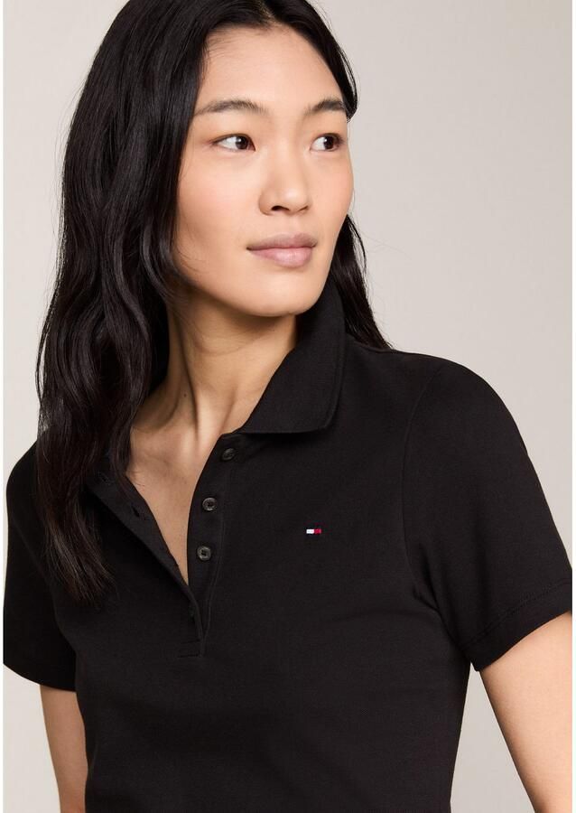 Tommy Hilfiger Slim fit poloshirt met logostitching model '1985' - Foto 2