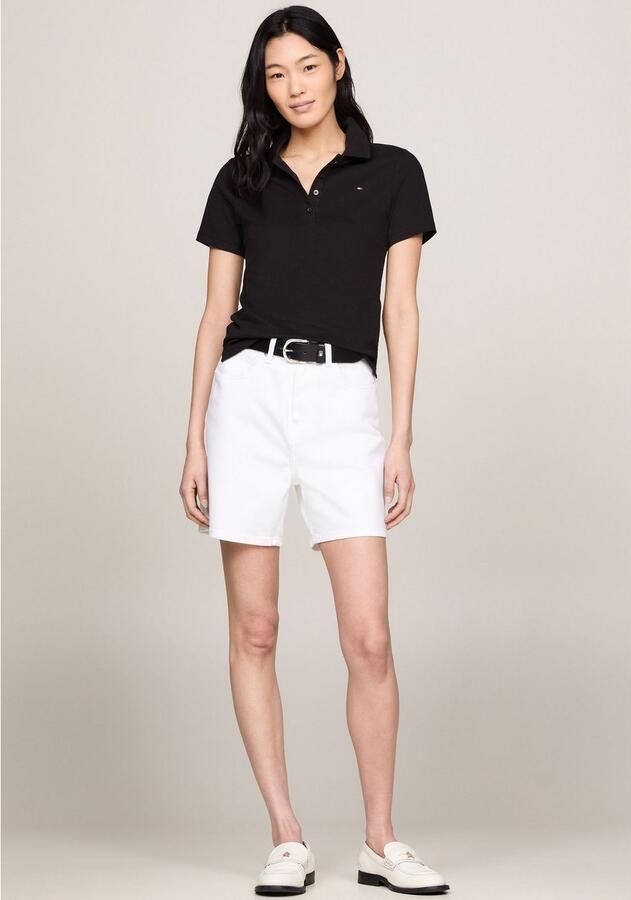 Tommy Hilfiger Slim fit poloshirt met logostitching model '1985' - Foto 3