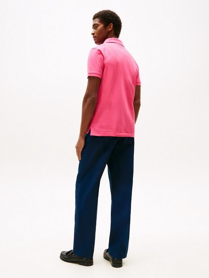 Tommy Hilfiger Poloshirt 1985 SLIM POLO Merkborduurwerk van katoen-piqué - Foto 4