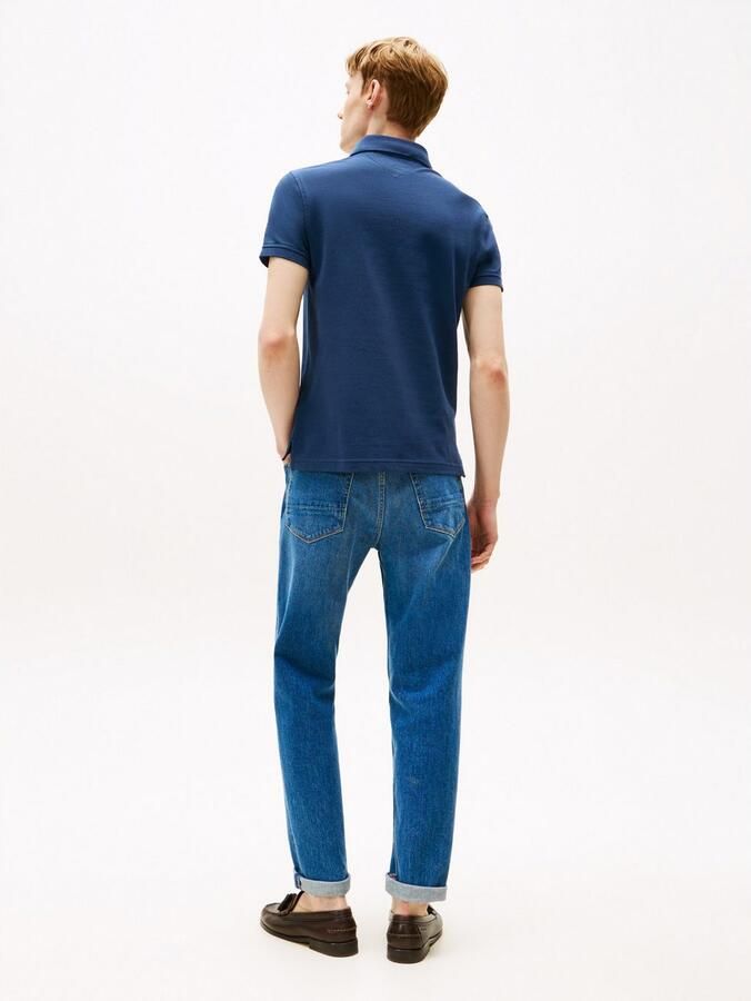 Tommy Hilfiger Poloshirt 1985 SLIM POLO Merkborduurwerk van katoen-piqué - Foto 3