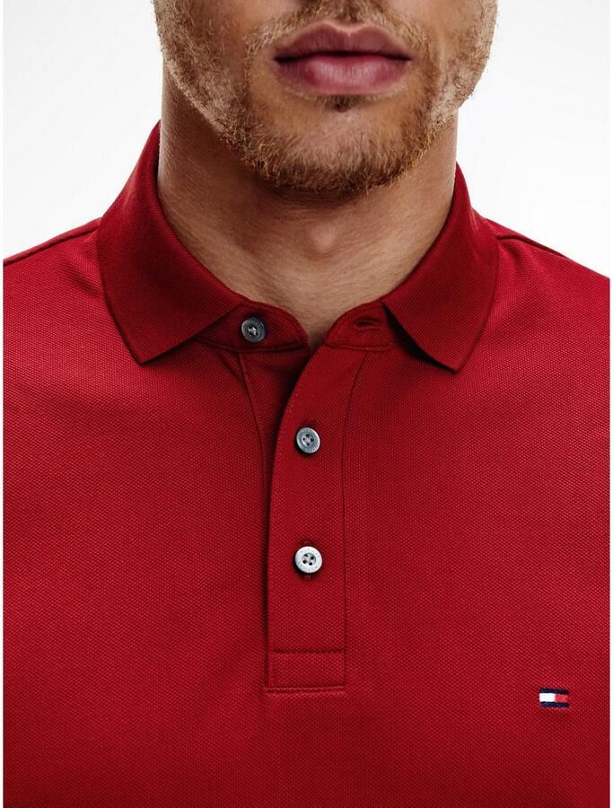 Tommy Hilfiger Poloshirt 1985 SLIM POLO Merkborduurwerk van katoen-piqué - Foto 2