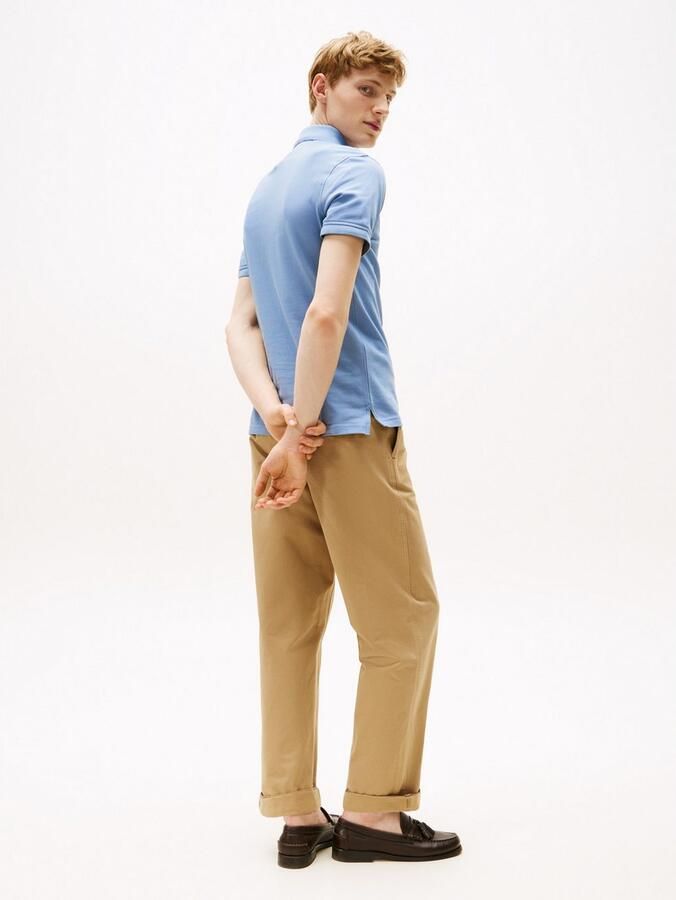 Tommy Hilfiger Poloshirt 1985 SLIM POLO Merkborduurwerk van katoen-piqué - Foto 4