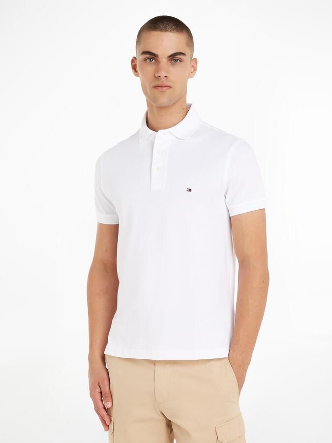 Tommy Hilfiger Poloshirt 1985 SLIM POLO met borduursel en piquékwaliteit - Foto 16
