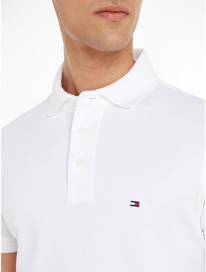 Tommy Hilfiger Poloshirt 1985 SLIM POLO met borduursel en piquékwaliteit - Foto 15