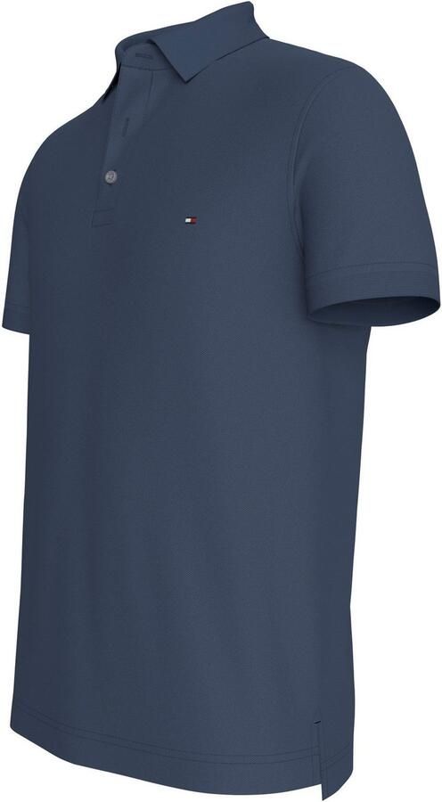 Tommy Hilfiger Poloshirt 1985 SLIM POLO met piquéstructuur en borduursel gemêleerd casual slim fit katoenmix polokraag - Foto 17