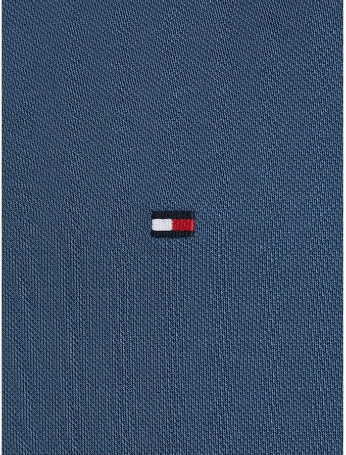 Tommy Hilfiger Poloshirt 1985 SLIM POLO met piquéstructuur en borduursel gemêleerd casual slim fit katoenmix polokraag - Foto 6