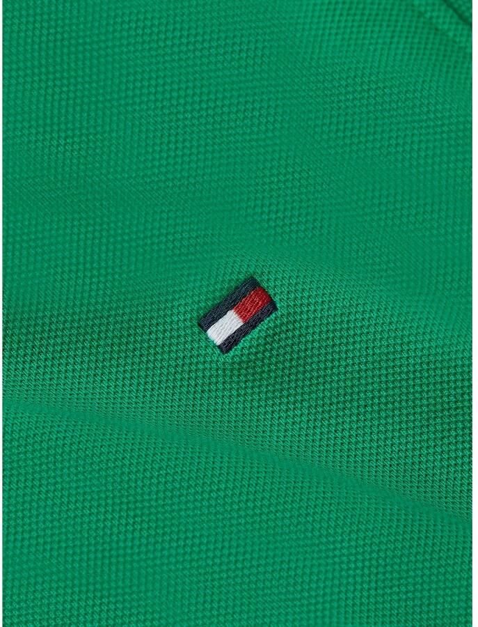 Tommy Hilfiger Poloshirt 1985 SLIM POLO met piquéstructuur en borduursel gemêleerd casual slim fit katoenmix polokraag - Foto 2