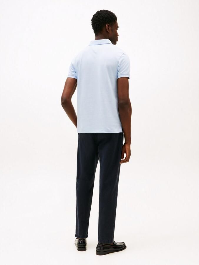 Tommy Hilfiger Poloshirt 1985 SLIM POLO met piquéstructuur en borduursel gemêleerd casual slim fit katoenmix polokraag - Foto 12