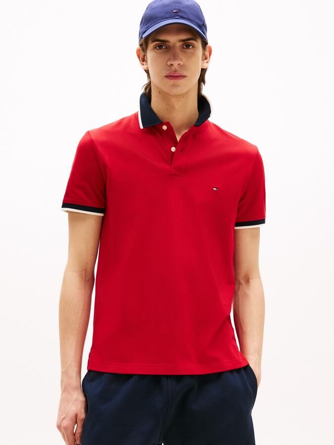 Tommy Hilfiger Poloshirt CONTRAST COLLAR CUFF REG POLO - Foto 6