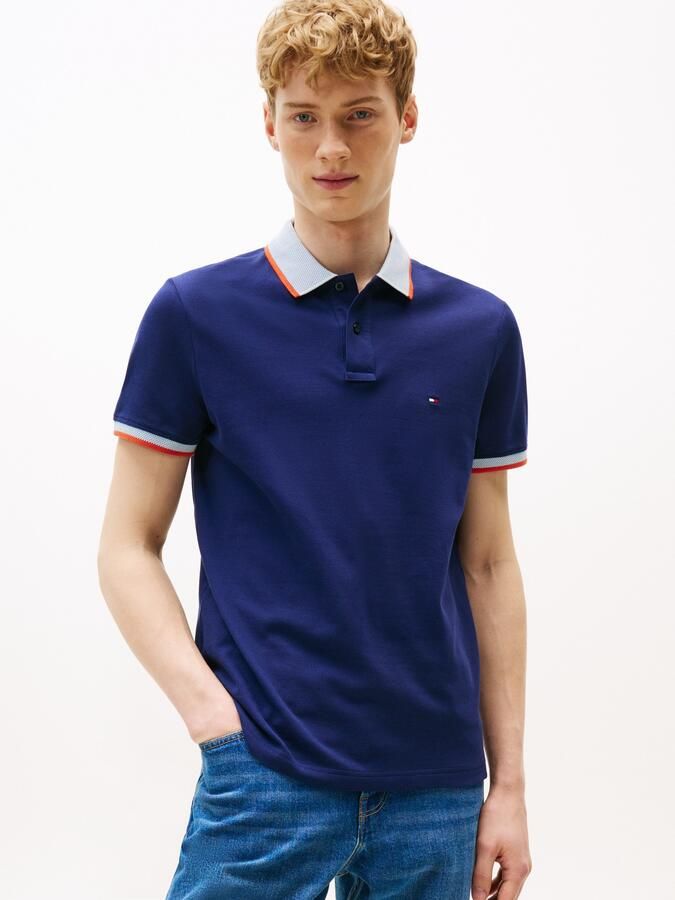 Tommy Hilfiger Poloshirt CONTRAST COLLAR CUFF REG POLO - Foto 6