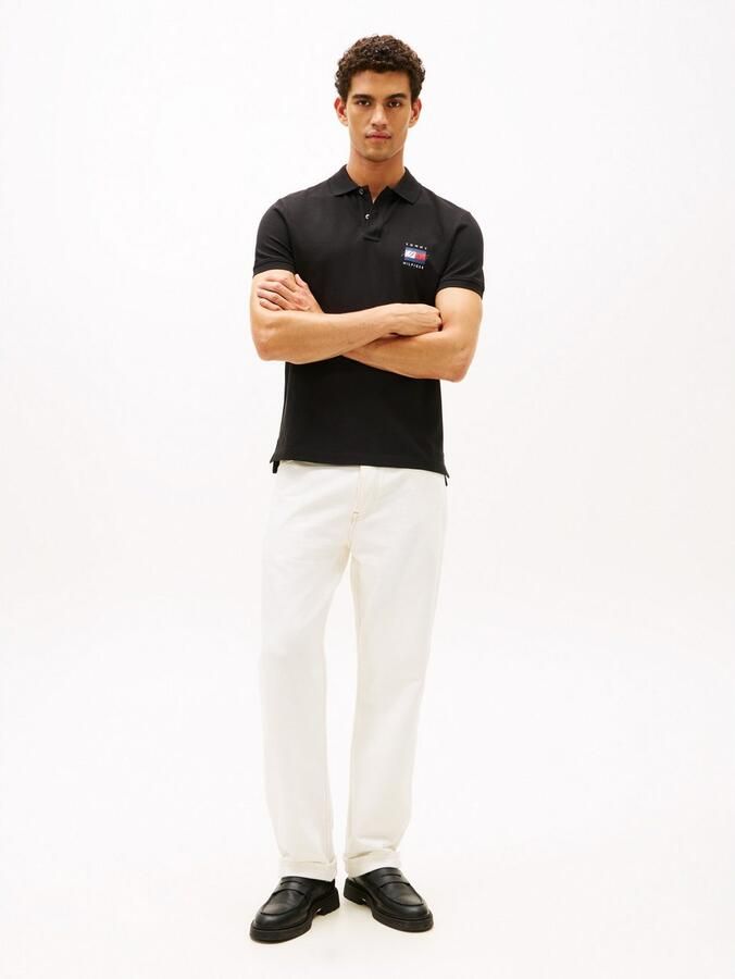 Tommy Hilfiger Poloshirt FLAG GRAPHIC PIQUE regular fit polokraag print - Foto 3