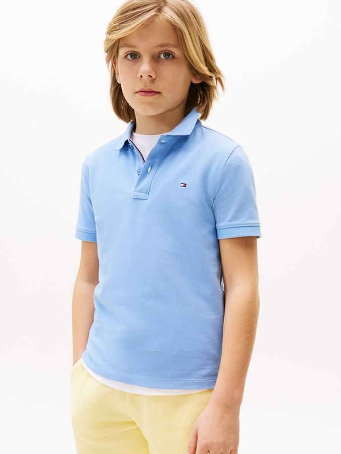 Tommy Hilfiger Poloshirt FLAG POLO SS met geborduurd logo - Foto 4