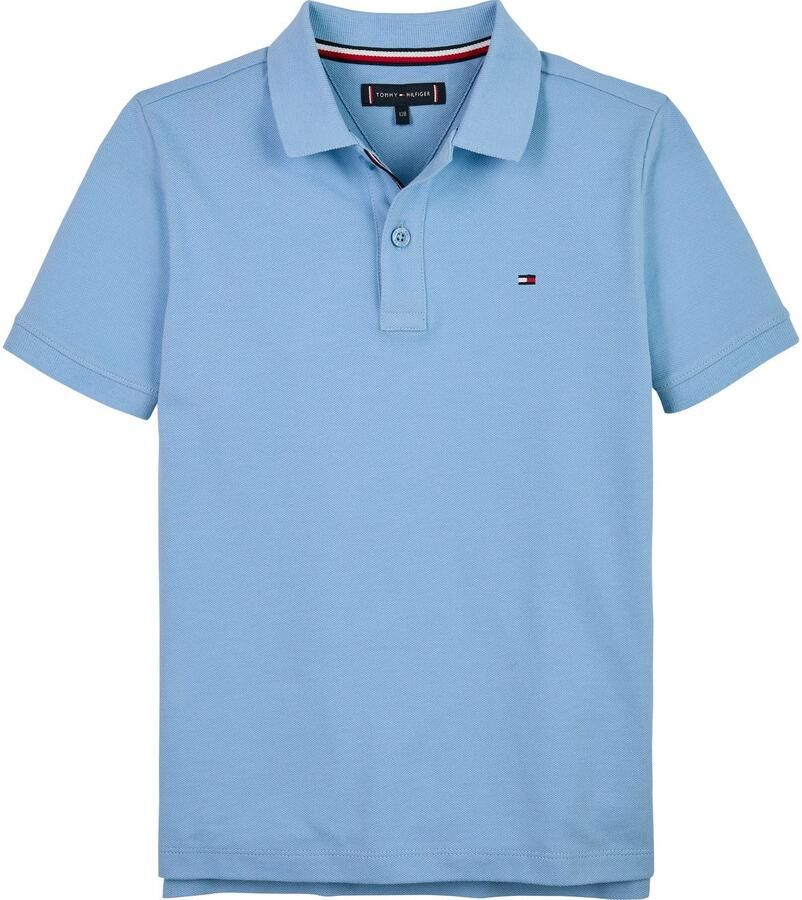 Tommy Hilfiger Poloshirt FLAG POLO SS met geborduurd logo