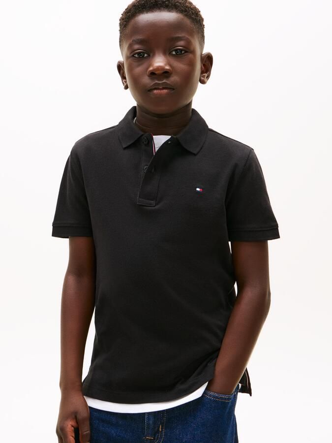 Tommy Hilfiger Poloshirt FLAG POLO SS met geborduurd logo - Foto 6