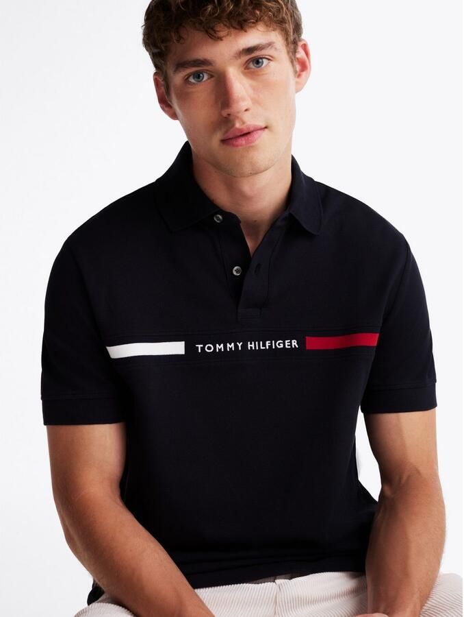 Tommy Hilfiger Poloshirt HILFIGER CHEST INSERT REG POLO - Foto 4