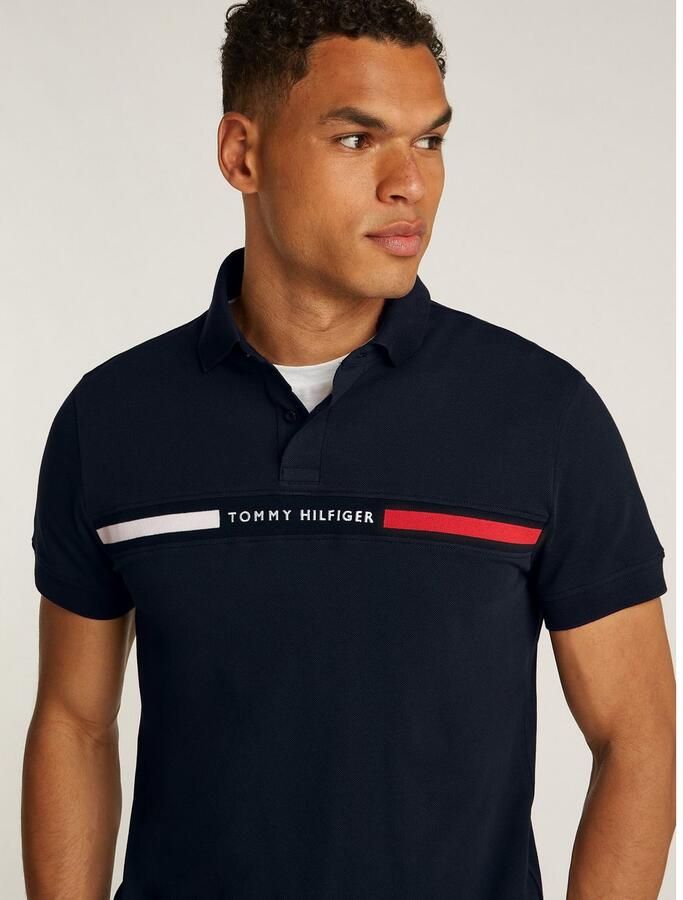 Tommy Hilfiger Poloshirt HILFIGER CHEST INSERT REG POLO - Foto 3