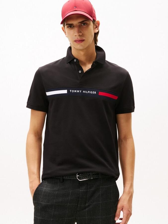 Tommy Hilfiger Poloshirt HILFIGER CHEST INSERT REG POLO - Foto 4