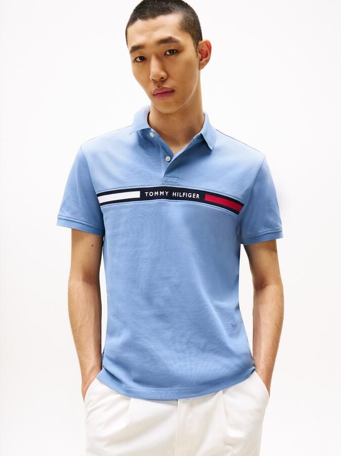 Tommy Hilfiger Poloshirt HILFIGER CHEST INSERT REG POLO - Foto 4