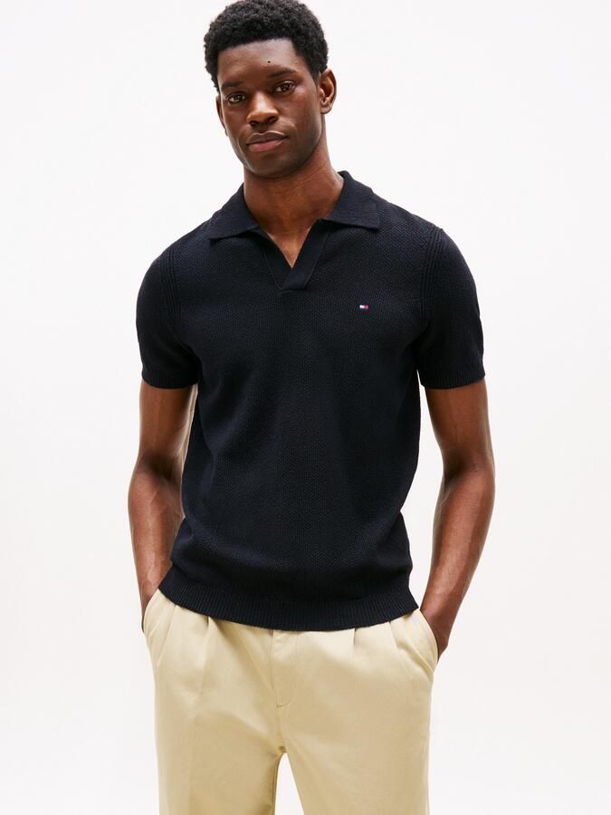 Tommy Hilfiger Poloshirt KNITTED TEXTURED POLO - Foto 6