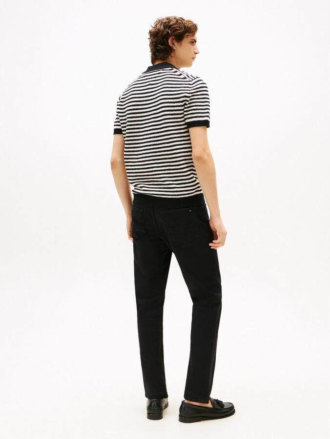 Tommy Hilfiger Regular fit poloshirt met structuurtricot - Foto 5