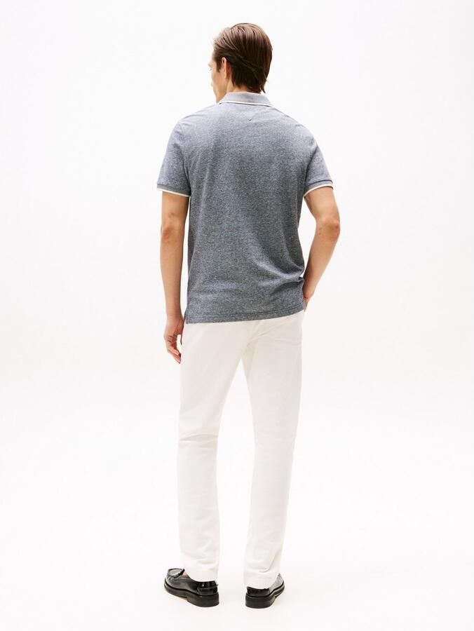 Tommy Hilfiger Regular fit poloshirt van een mix van katoen en linnen - Foto 10