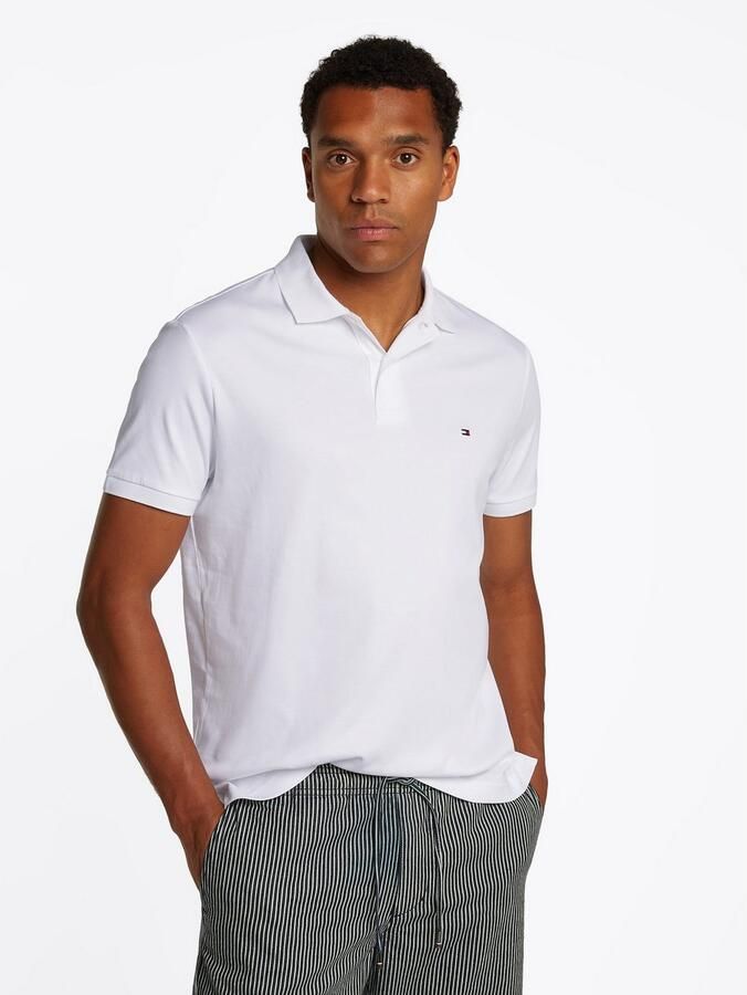Tommy Hilfiger Polo Shirt Korte Mouw Liquid Cotton Essent Ybr - Foto 3