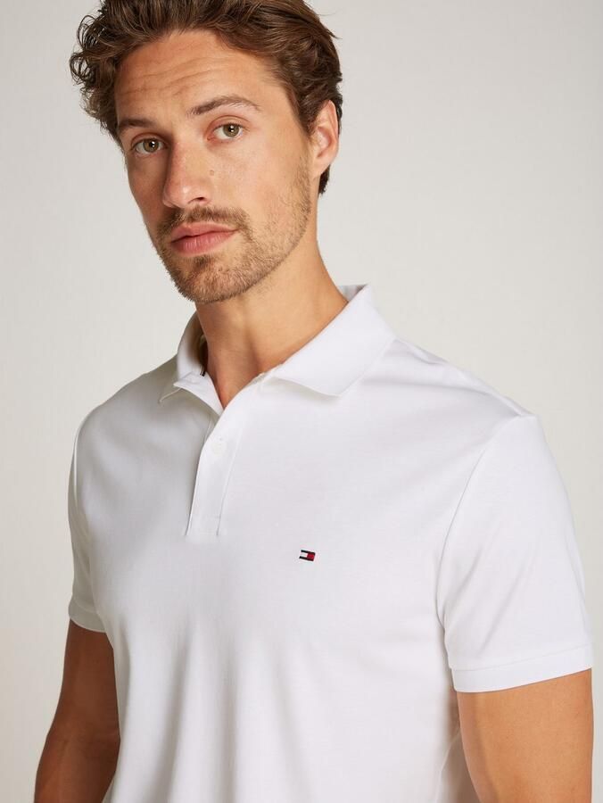 Tommy Hilfiger Polo Shirt Korte Mouw Liquid Cotton Essent Ybr - Foto 8
