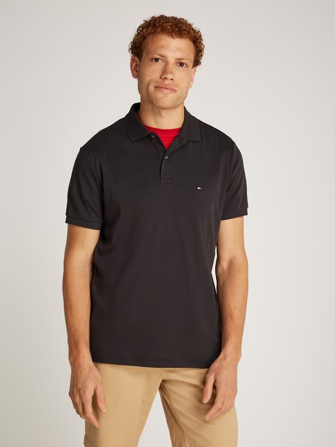 Tommy Hilfiger Zwarte poloshirt met korte mouwen Black Heren - Foto 5