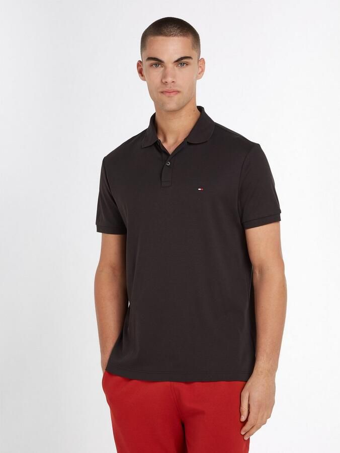 Tommy Hilfiger Zwarte poloshirt met korte mouwen Black Heren - Foto 10