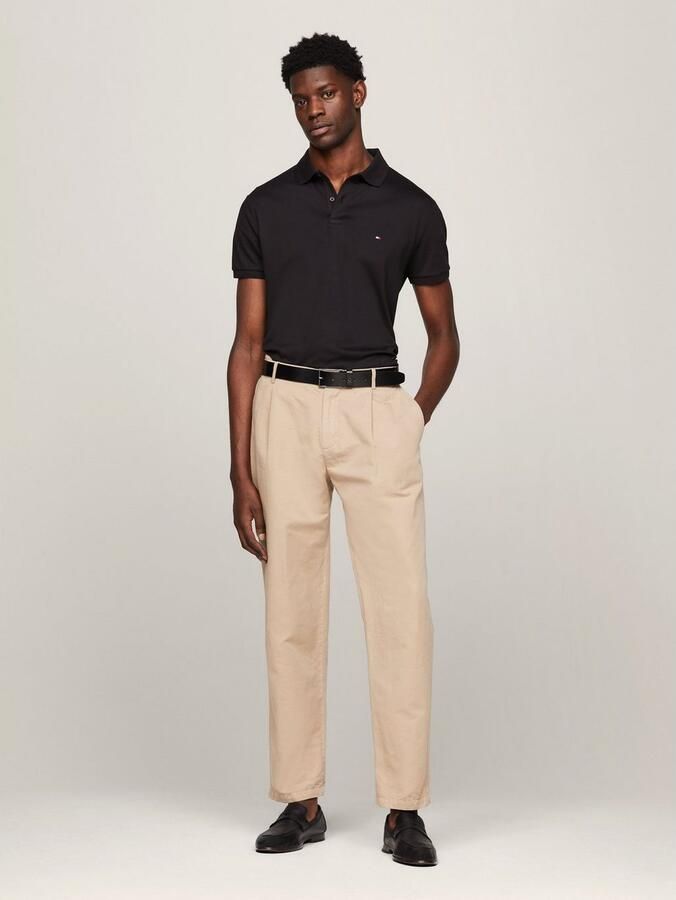 Tommy Hilfiger Zwarte poloshirt met korte mouwen Black Heren - Foto 14