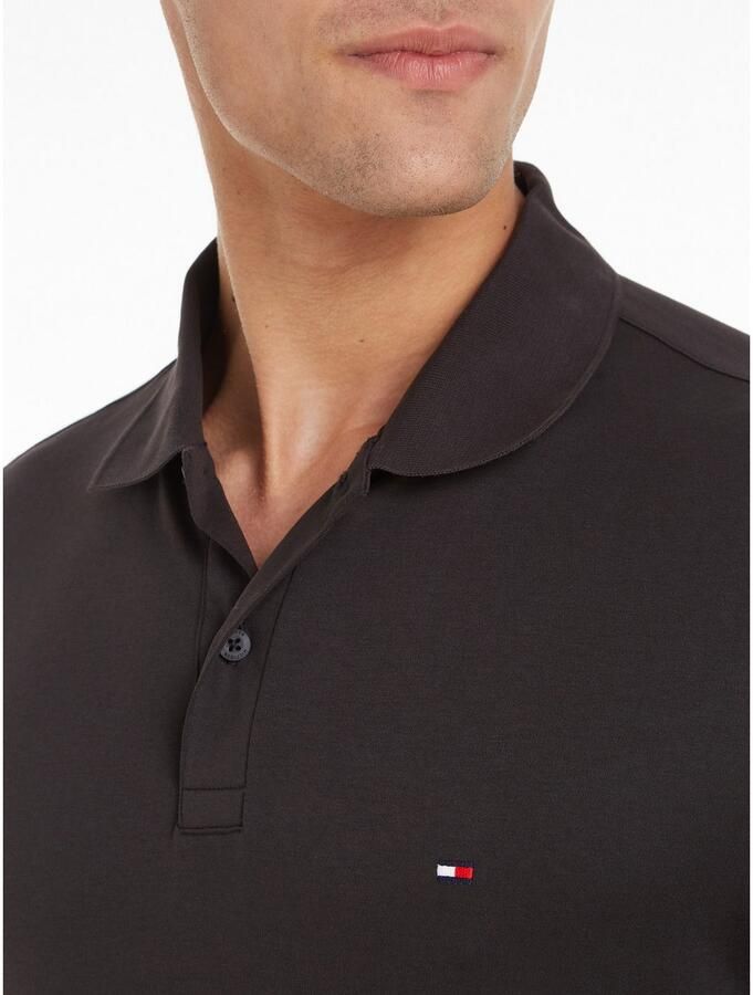 Tommy Hilfiger Zwarte poloshirt met korte mouwen Black Heren - Foto 8