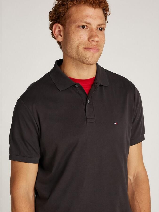 Tommy Hilfiger Zwarte poloshirt met korte mouwen Black Heren - Foto 20