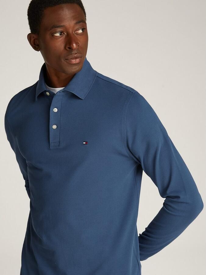 Tommy Hilfiger Poloshirt met lange mouwen 1985 SLIM LS POLO - Foto 2