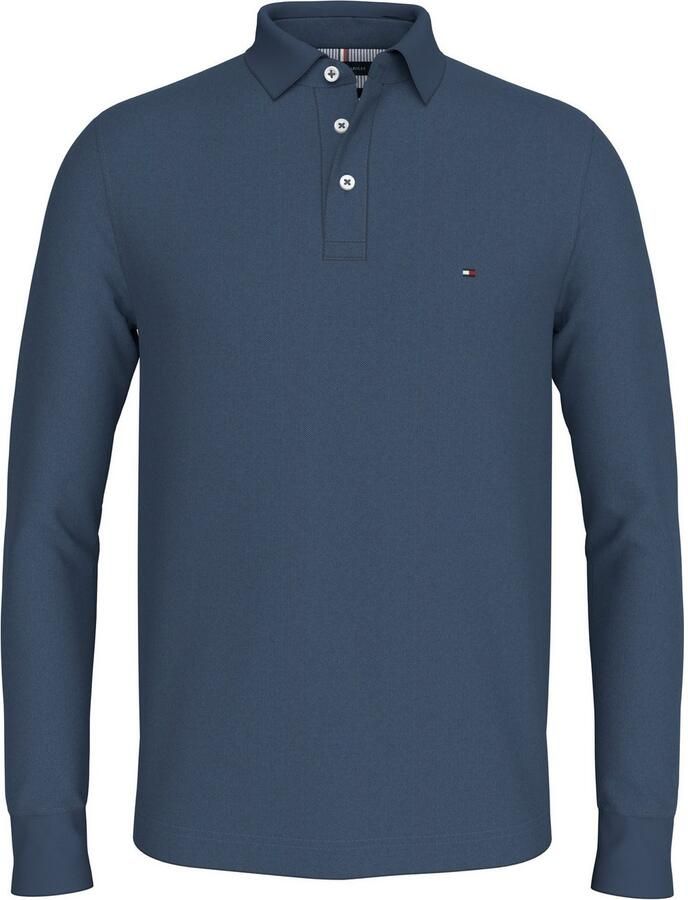 Tommy Hilfiger Poloshirt met lange mouwen 1985 SLIM LS POLO