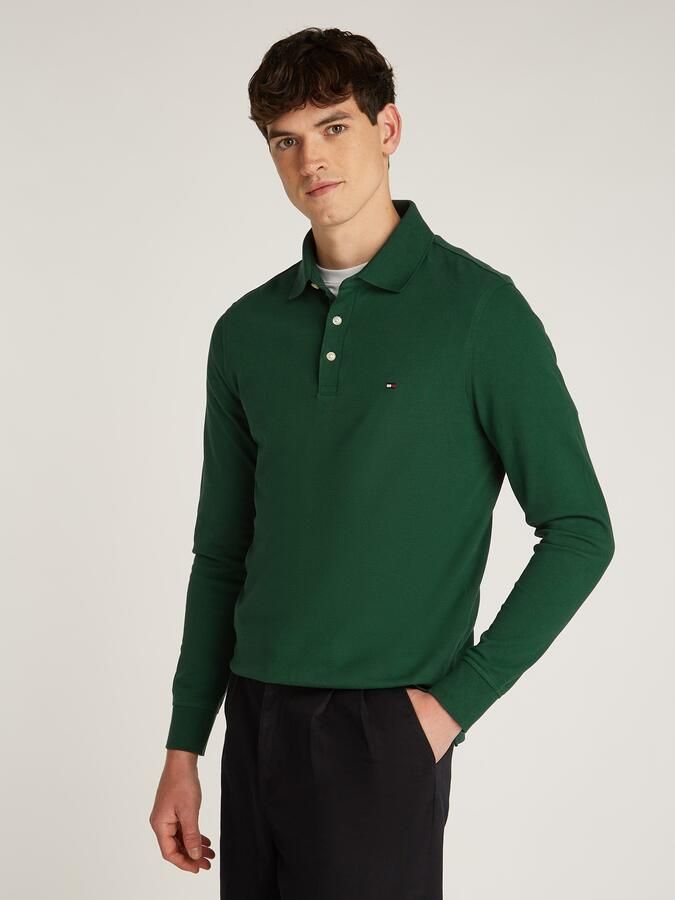 Tommy Hilfiger Poloshirt met lange mouwen 1985 SLIM LS POLO - Foto 5