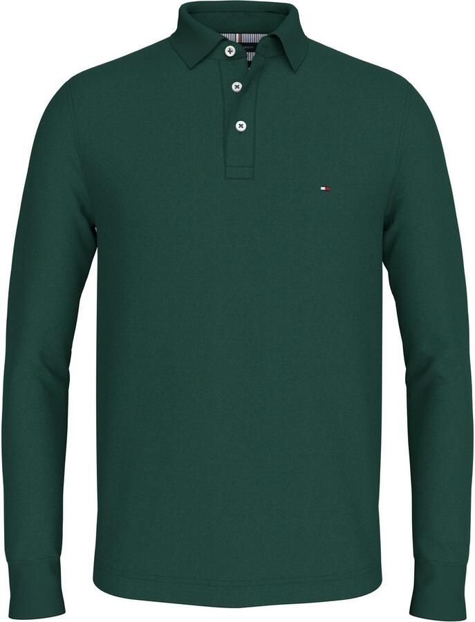 Tommy Hilfiger Poloshirt met lange mouwen 1985 SLIM LS POLO