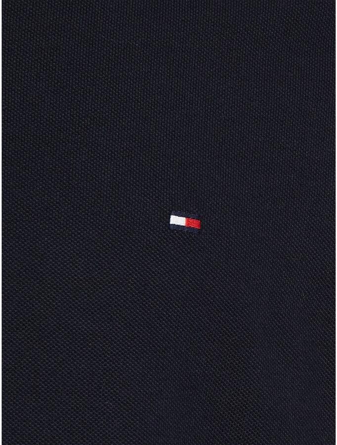 Tommy Hilfiger slim fit polo met logo en borduursels desert sky - Foto 3