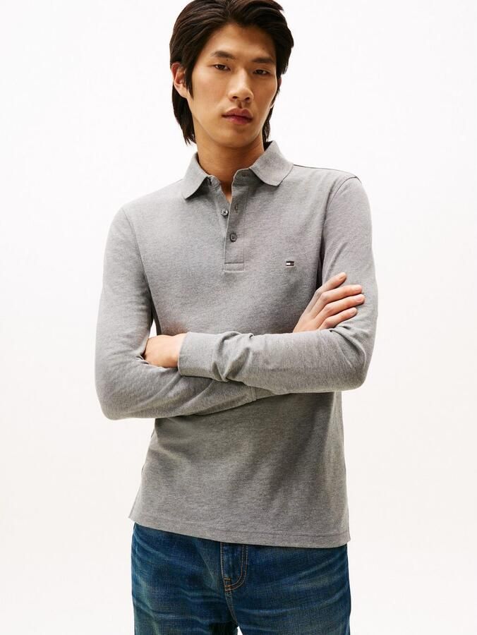 Tommy Hilfiger Poloshirt met lange mouwen 1985 SLIM LS POLO - Foto 6